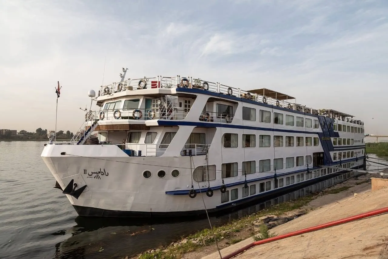 Exterior view of the Radamis II Nile Cruise Nile cruise ship